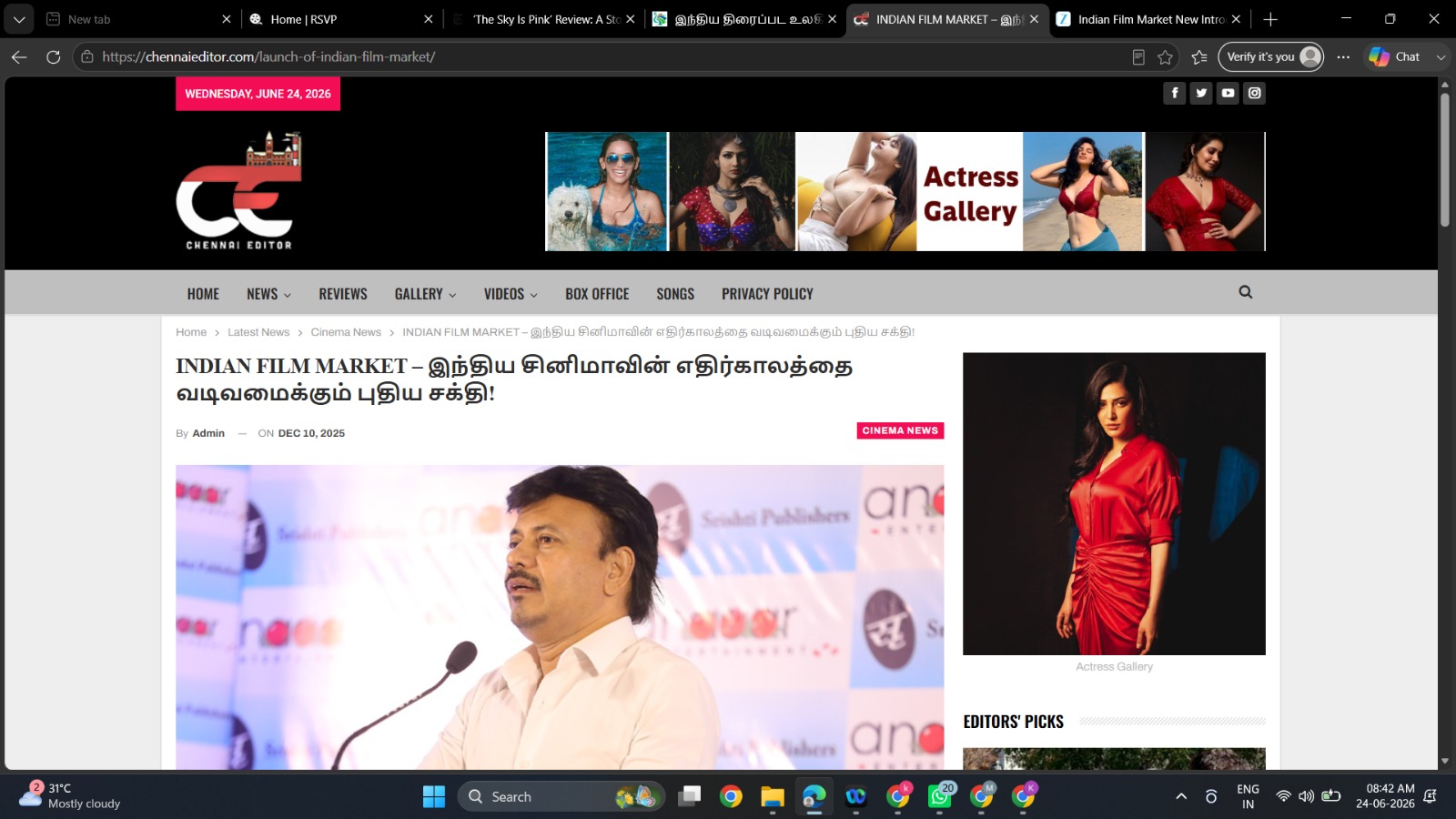 Chennai Editor